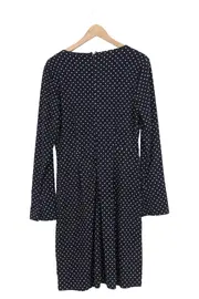 Vorschaubild 2 von Damen Etuikleid Gr. 40/L Schwarz Punkte Elegant Business