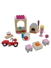 Vorschaubild 1 von Friends Spielfigur Mädchen Rosa mit Pizza Zubehör