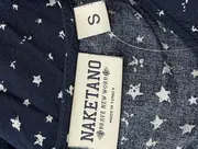 Vorschaubild 3 von Damen Freizeitkleid Gr. 36/S Blau Sterne Casual Sommerkleid