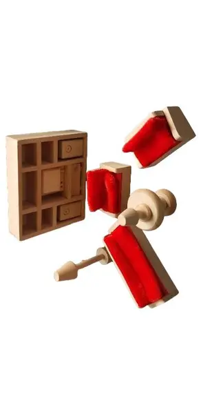 BELUGA Puppenhaus Dekoration