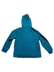 Vorschaubild 2 von Damen Hoodie Kapuzenpullover Gr. M Petrol Baumwolle