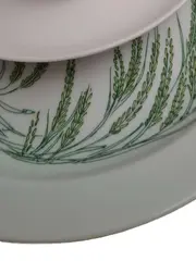 Vorschaubild 2 von studio-linie Sammelgedeck 3tlg Porzellan Blumen Weiß 20cm