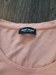 Vorschaubild 3 von Damen T-Shirt Gr. 44 XXL Rosa Casual Kurzarm