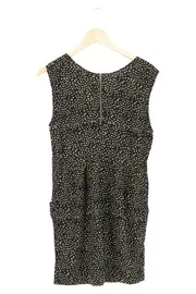 Vorschaubild 2 von Damen Freizeitkleid Gr. 38/M Schwarz Grafisch Ärmellos