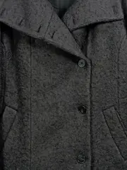 Vorschaubild 3 von Damen Wintermantel Gr. 44/XXL Grau Casual