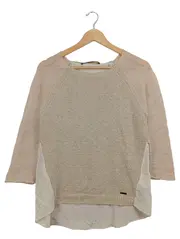 Vorschaubild 1 von Damen Pullover Gr. 38/M Beige Casual Strickpullover