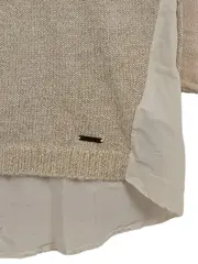 Vorschaubild 2 von Damen Pullover Gr. 38/M Beige Casual Strickpullover