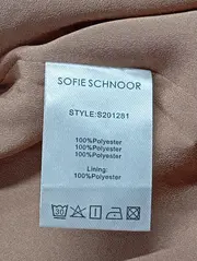 Vorschaubild 3 von Faltenrock Damen 34/XS Braun Elegant Rüschen Mini