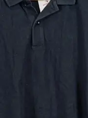 Vorschaubild 3 von Herren Langarm Poloshirt Blau Gr. 40/XXS