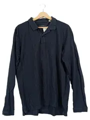 Vorschaubild 1 von Herren Langarm Poloshirt Blau Gr. 40/XXS