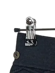 Vorschaubild 4 von EDC Damen Minirock Gr. M Schwarz Strickrock Muster Herbst/Winter