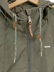 Vorschaubild 3 von Damen Parka Jacke Oliv Gr. 42/XL