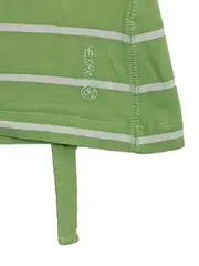 Vorschaubild 3 von Damen Top Shirt gestreift grün weiß Gr. XS Henley Sommer