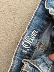 Vorschaubild 2 von Jeans Kinder Gr. 92 Regular Fit Hellblau Mädchen Denim