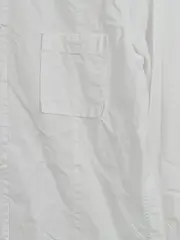 Vorschaubild 5 von Herren Freizeithemd Langarm Weiß Gr. 48/M Casual Baumwolle