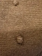 Vorschaubild 2 von Strickjacke Baby Mädchen Gr. 62/68 Braun Casual Baumwolle