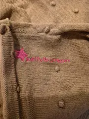 Vorschaubild 3 von Strickjacke Baby Mädchen Gr. 62/68 Braun Casual Baumwolle