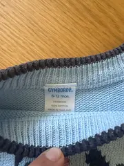 Vorschaubild 3 von Baby Pullover Kinder Gr. 6-12 Monate Blau Wal Motiv
