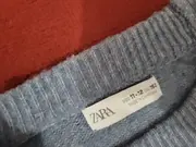Vorschaubild 3 von Kinder Pullover Gr. 152 Blau Casual Strickpullover