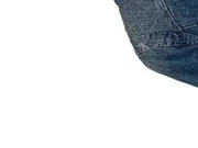 Vorschaubild 5 von Damen Jeansjacke Biker Stil Gr. 38 Blau mit Nieten