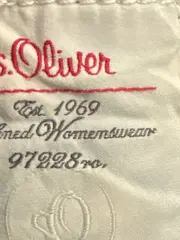 Vorschaubild 6 von Damen Jeansjacke Biker Stil Gr. 38 Blau mit Nieten