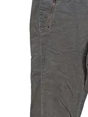 Vorschaubild 3 von Damen Cordhose Grau Gr. 36 Skinny Reißverschluss-Taschen