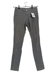 Vorschaubild 1 von Damen Cordhose Grau Gr. 36 Skinny Reißverschluss-Taschen