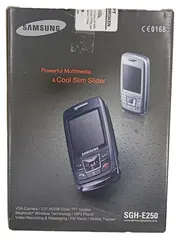 Vorschaubild 1 von SGH-E250 Handy Tastentelefon Slider Schwarz