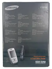 Vorschaubild 2 von SGH-E250 Handy Tastentelefon Slider Schwarz