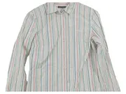 Vorschaubild 2 von Hemdbluse Damen Bluse Gr. 36 S Gestreift Baumwolle Casual Langarm