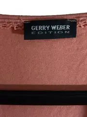 Vorschaubild 5 von Edition Damen T-Shirt Gr. 44 Orange Viskose V-Ausschnitt