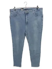 Vorschaubild 1 von Damen Slim Fit Jeans Hose Gr. 31 Blau Casual Modern