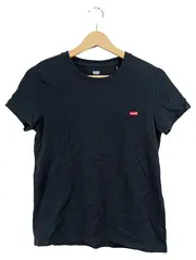 Vorschaubild 1 von Damen T-Shirt Basic Schwarz Gr. XS Batwing Logo Kurzarm