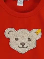 Vorschaubild 5 von Kinder T-Shirt Rot Gr. 68 Casual mit Teddy-Applikation
