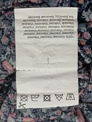 Vorschaubild 5 von Damen Bluse Gr. 34/XS Blau Blumenmuster Casual Langarm Viskose