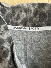 Vorschaubild 6 von Damen Wollmantel Kurzmantel M1 Grau Leo Muster Modisch