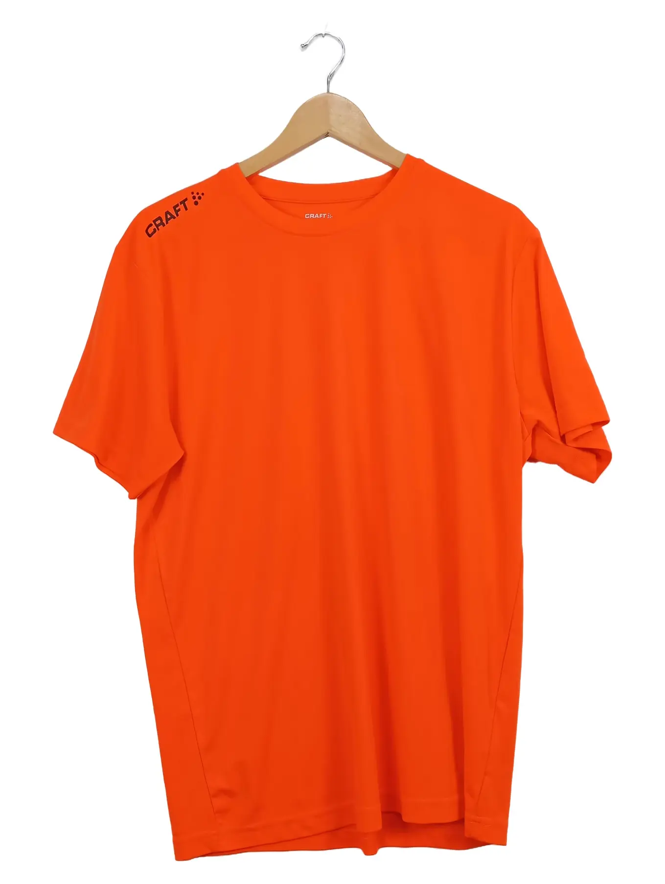 CRAFT Herren Sport Shirt Orange Gr. 52/XL Funktionsshirt Laufshirt