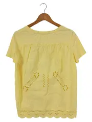 Vorschaubild 2 von MARC O POLO Damen T-Shirt Gelb Gr. 38;M Casual Stickerei