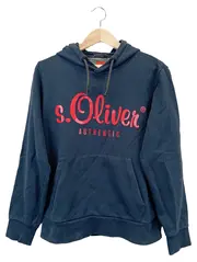 Vorschaubild 1 von Damen Kapuzenpullover Hoodie Blau Gr. 36/S Baumwolle Casual