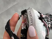 Vorschaubild 4 von Damen Sommerkleid Maxikleid Gr. 36 Schwarz Blumenmuster Feminin