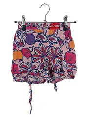 Vorschaubild 1 von Mädchen Shorts Kurze Hose Gr. 128 Blumenmuster Sommer Baumwolle