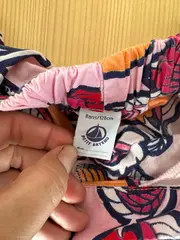 Vorschaubild 4 von Mädchen Shorts Kurze Hose Gr. 128 Blumenmuster Sommer Baumwolle