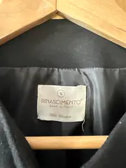 Vorschaubild 4 von Damen Blazer Mantel Glockenärmel Schwarz Gr. S Elegant Italy