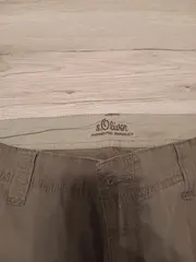 Vorschaubild 3 von Cargo Shorts Herren Gr. W33/50 Grau Baumwolle Bermuda