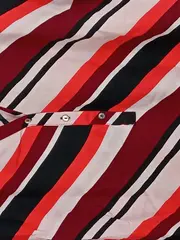 Vorschaubild 3 von Damen Bluse Langarm gestreift Mehrfarbig Gr. 38