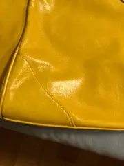 Vorschaubild 5 von ARTUR&ASTON Damen Henkeltasche Leder Gelb Elegant Shopper Handtasche