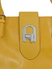 Vorschaubild 4 von ARTUR&ASTON Damen Henkeltasche Leder Gelb Elegant Shopper Handtasche