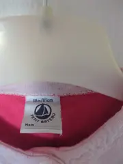 Vorschaubild 5 von Strickjacke Mädchen Rosa Gr. 81 cm Baumwolle Casual