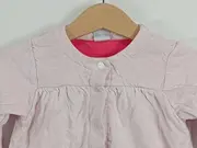Vorschaubild 3 von Strickjacke Mädchen Rosa Gr. 81 cm Baumwolle Casual
