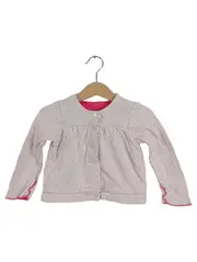 Vorschaubild 1 von Strickjacke Mädchen Rosa Gr. 81 cm Baumwolle Casual